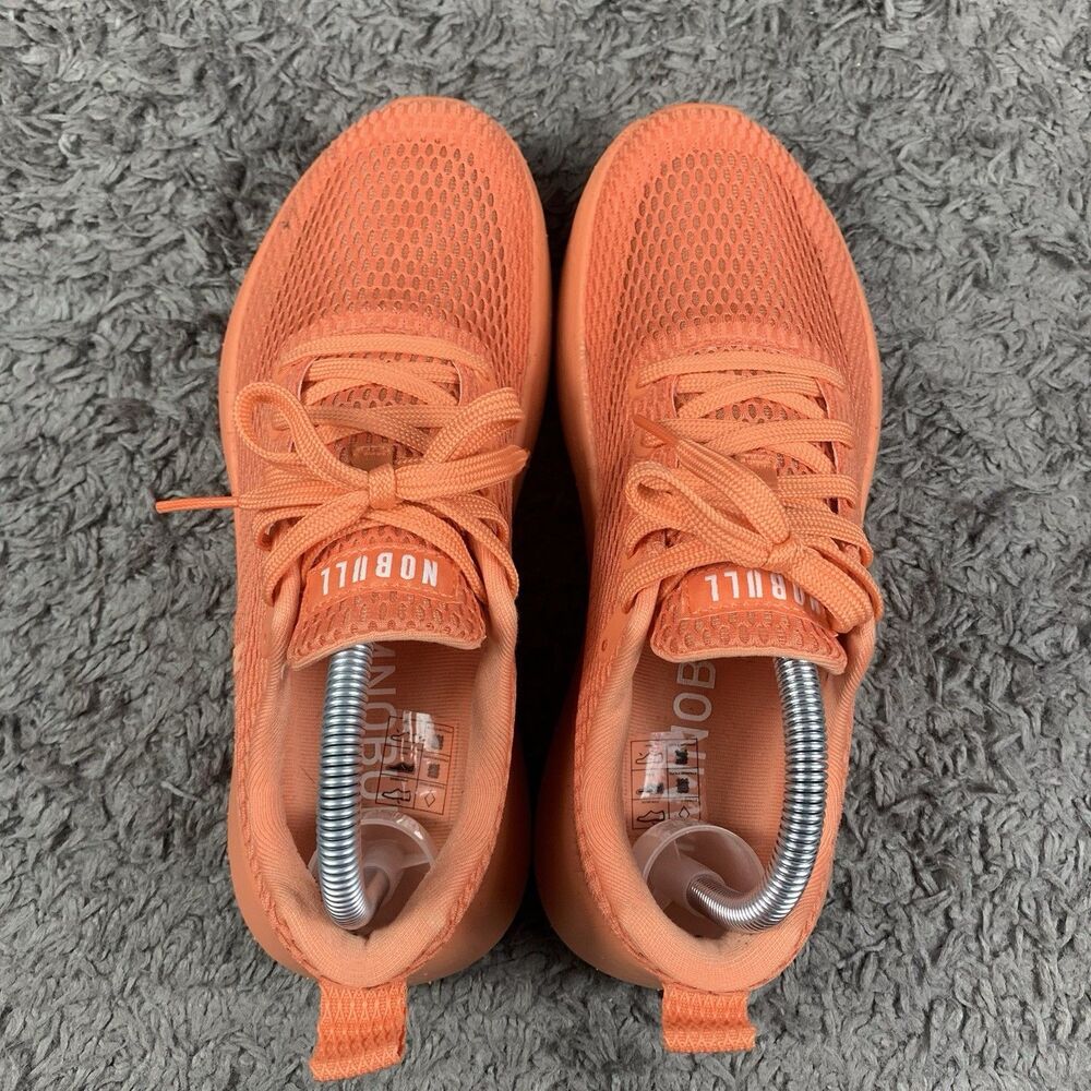 Nobull Drive Mesh Womens Size 8 Orange Athletic Running Training Shoes Sneakers - Picture 5 of 8